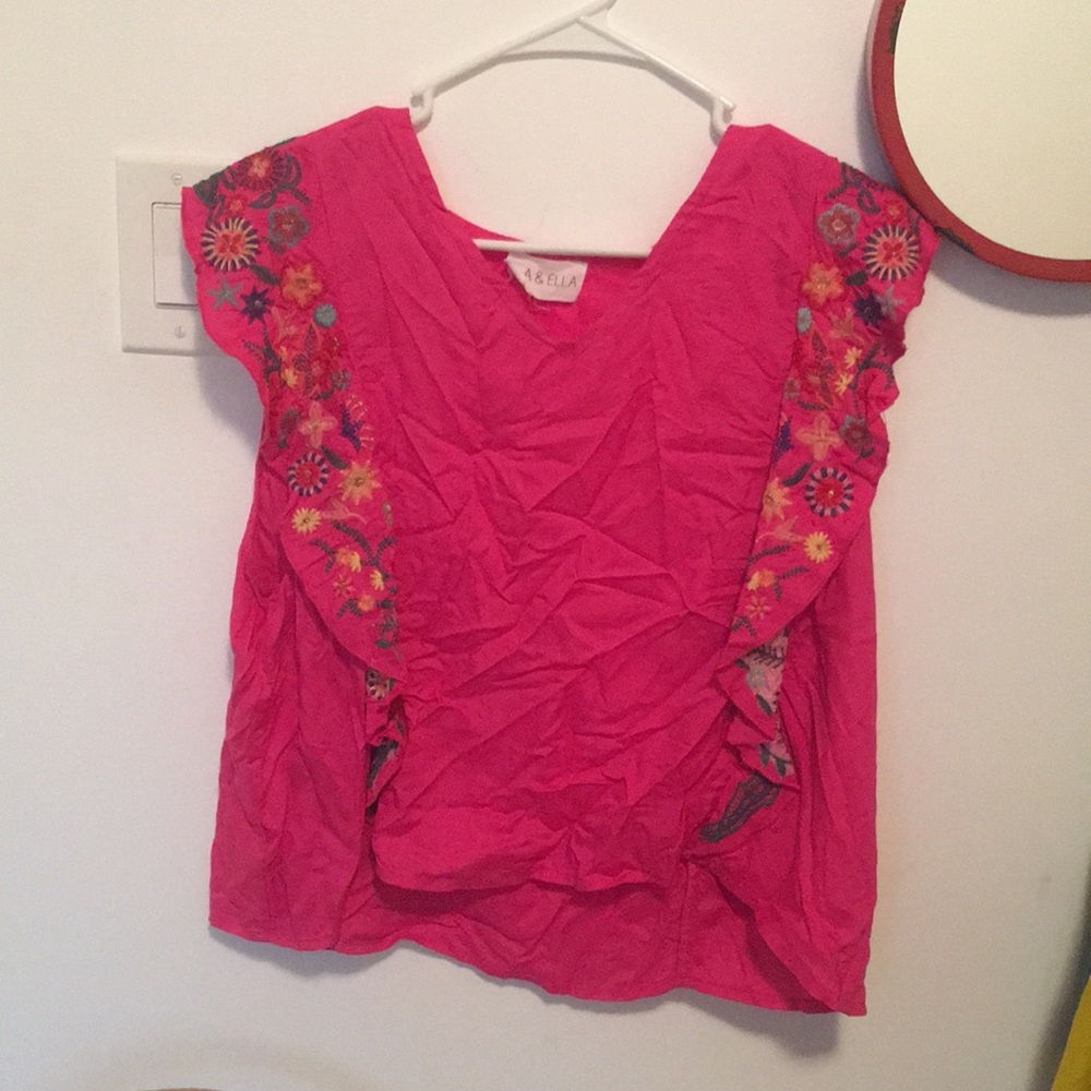 Pink top